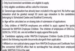 Wapda Job In Karachi